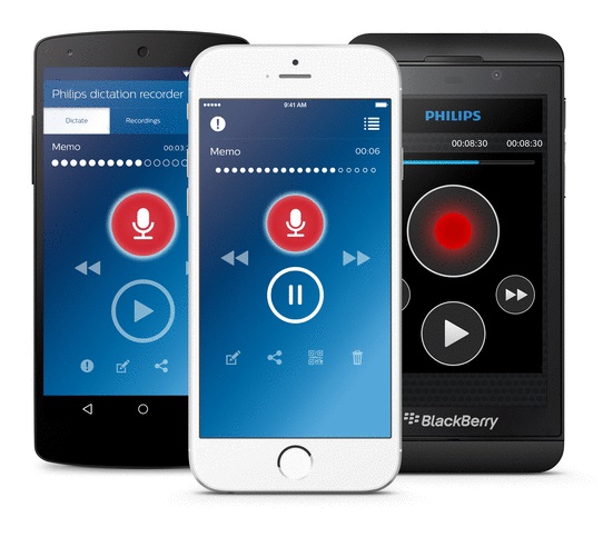 Philips SpeechLive Dictation Smartphone Hub